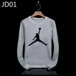 air jordan sweater long sleeved basketball clothes big gray jd01
